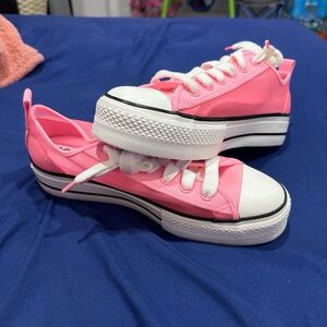 NEW Converse Pink Sheer Sneakers